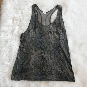 Wilfred  Snake Print Tank